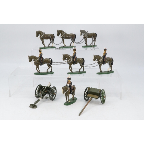 218 - Britains The Kings troop Royal Horse Artillery 40188 (faded) with original box.