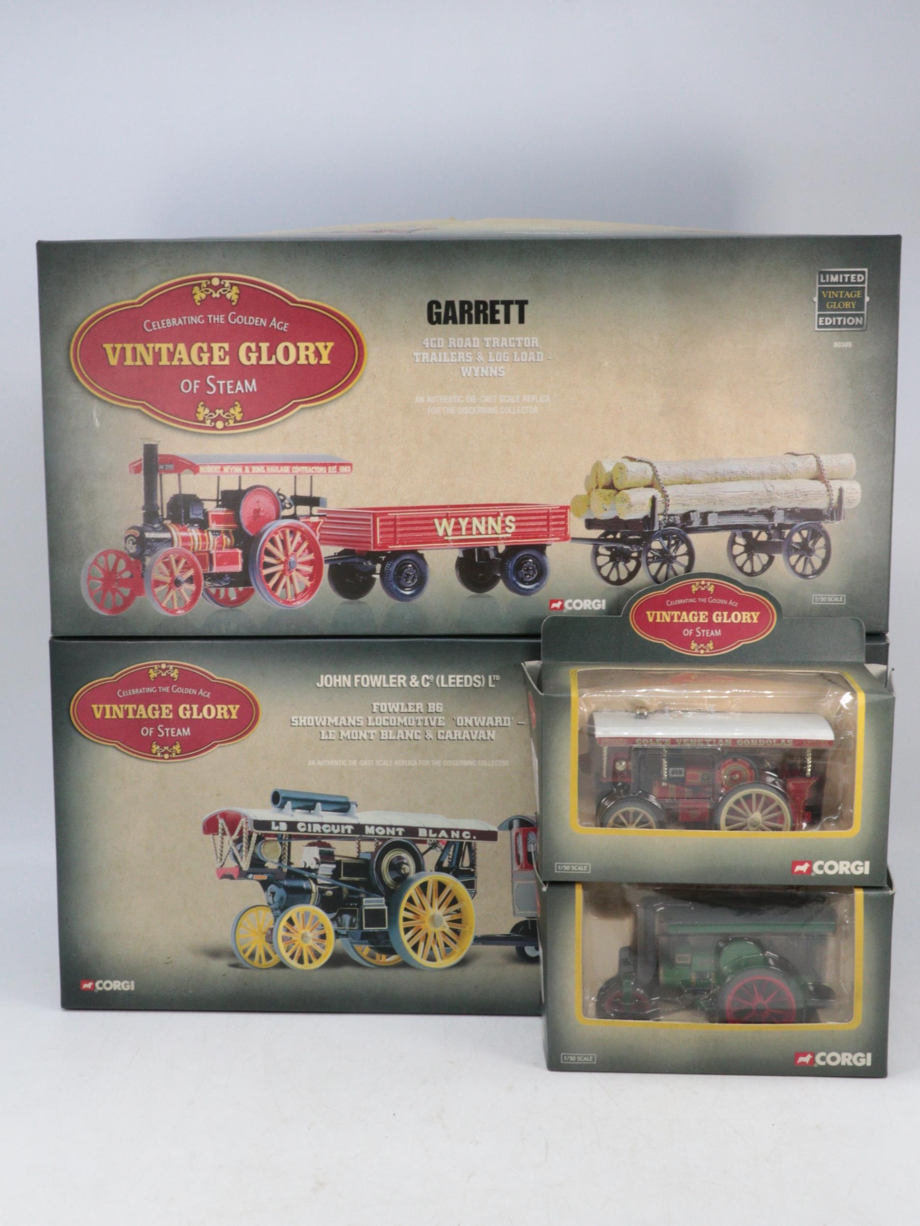 Corgi Celebrating the Golden age of steam Vintage Glory boxed sets