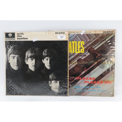 187 - Two Beatles records 