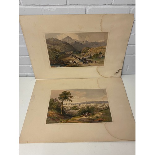 115 - Antique Mexico 1848 folio of 26 illustrations by John Phillips and A. Rider, published by E. Atchley... 