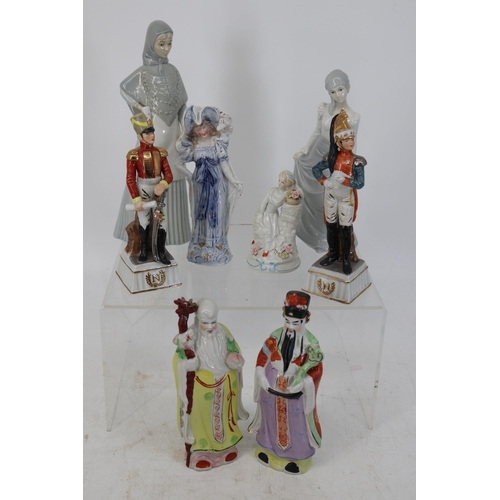 75 - Quantity of figurines in various styles and ages.