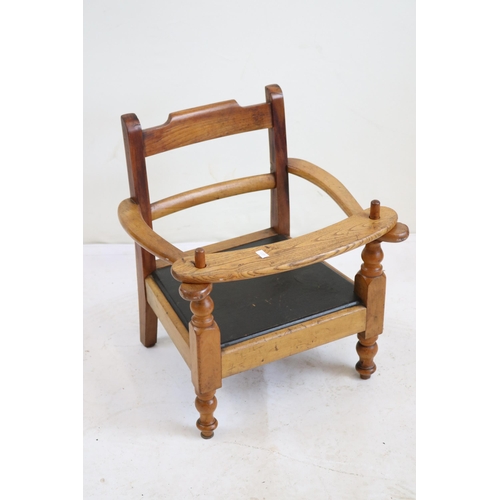 229 - Fruit wood victorian childs chair