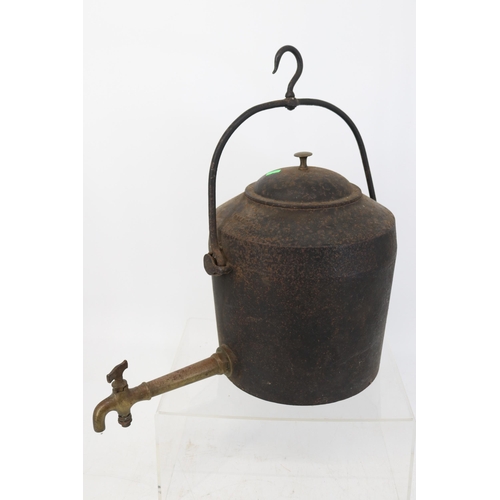 367 - Antique cast 3 gallon water pot