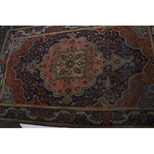 499 - Two Vintage Persian floor rugs measures approx. 134cm x 205cm and the other measures approx. 137cm x... 