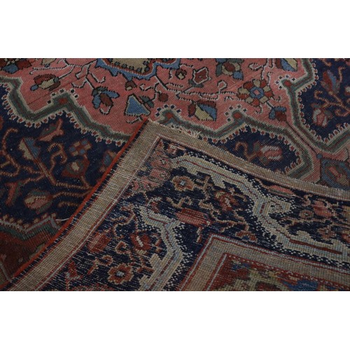 499 - Two Vintage Persian floor rugs measures approx. 134cm x 205cm and the other measures approx. 137cm x... 