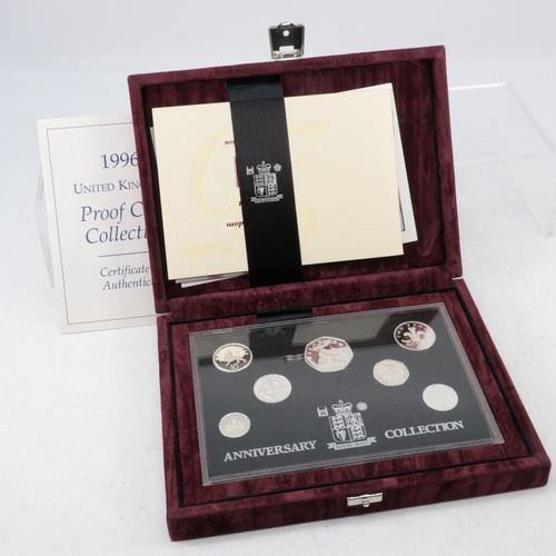 140 - Royal Mint, 1996 United Kingdom proof coin collection with certificate