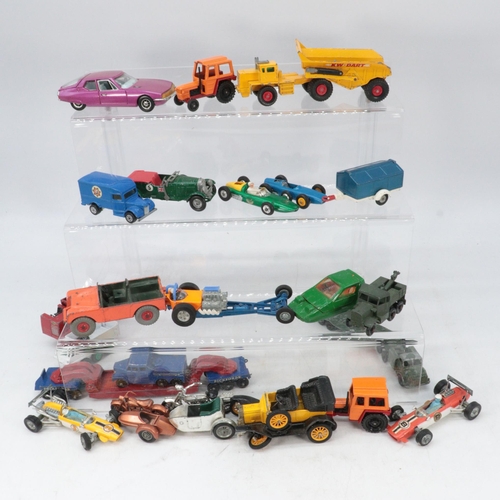 131 - Good selection of vintage and later diecast including Corgi, matchbox