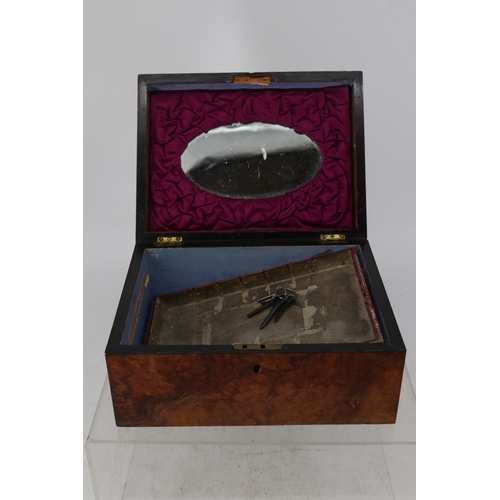 133 - Antique jewellery box (inspect)