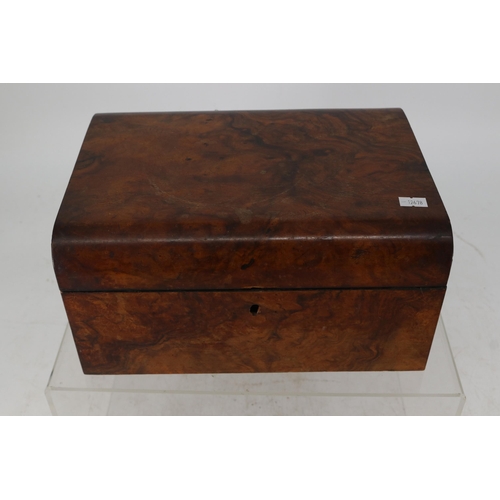 133 - Antique jewellery box (inspect)