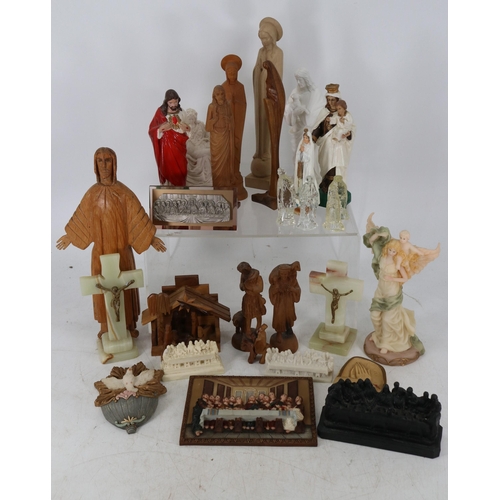 507 - A collection of religious icons.