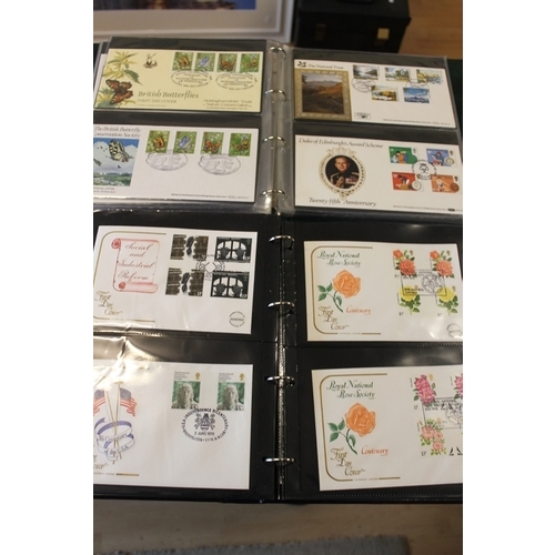 549 - GB 1971-86 FDCs (116) in two albums. All on special illustrated covers with special cancels and type... 