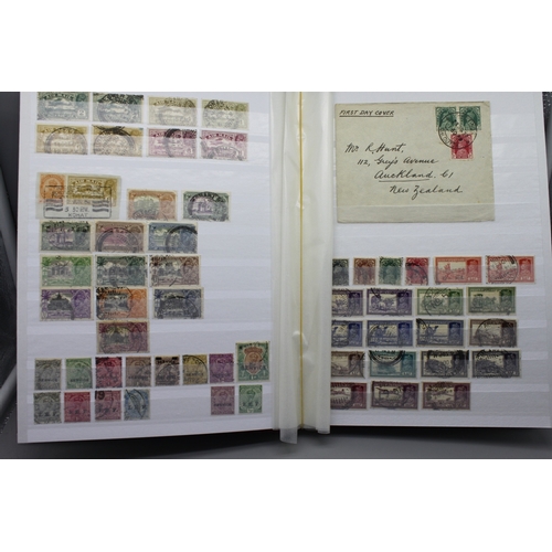 552 - A stockbook of India, states and Burma 1855-1970 mostly used from QV with useful George V inc 1911 1... 