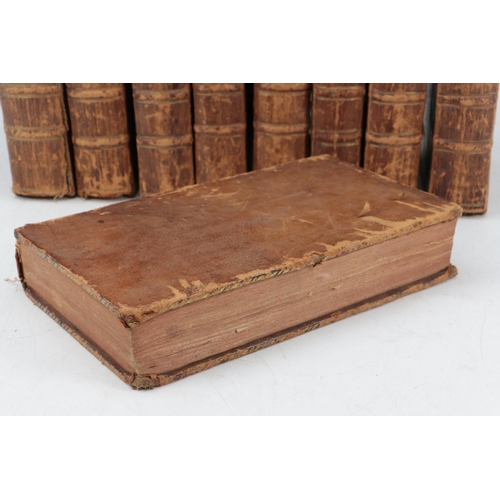 66 - Books: The Works of Moliere, French and English 1739,   Volumes 2, 3, 4, 5, 6, 7, 8, 9 and 10