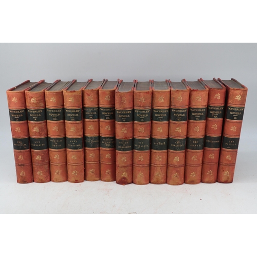 247 - 25 Volumes of Waverley Novels by Sir Walter Scott 1897