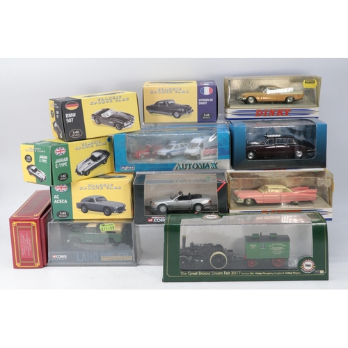 402 - Selection of boxed diecast vehicles to include Corgi, Atlas, Matchbox The Dinky Collection etc