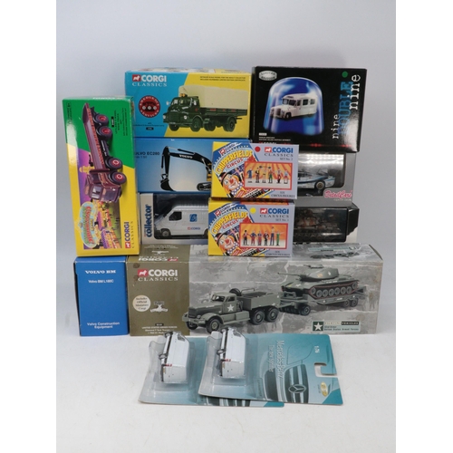 463 - A selection of assorted boxed diecast to include corgi classics, wallmaster etc