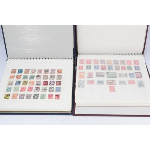 547 - Album of GB stamps from QV Red to modern, another album of Europe and World