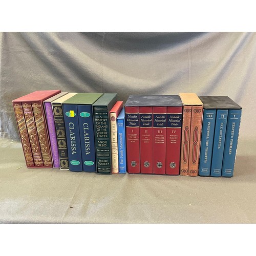 500 - Selection of Folio books, approx. 17