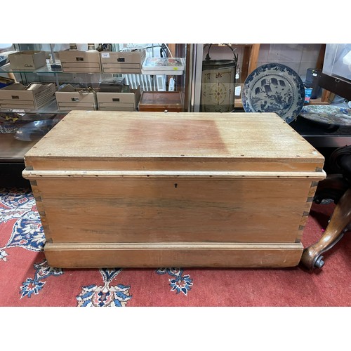 259A - A wooden blanket box