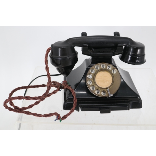 28 - 1920's/30's dial telephone 232 style converted to modern use (untested)