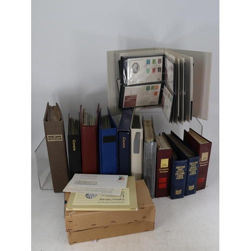 32 - Large quantity of FDCs, PHQ cards, some presentation packs (in two crates)