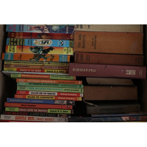 189 - Selection of vintage children books to include first edition Kings of Space by Captain W E Johns and... 