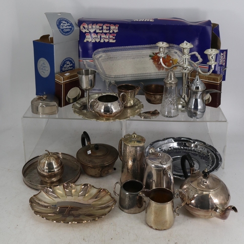 241 - Selection of plated ware, some boxed