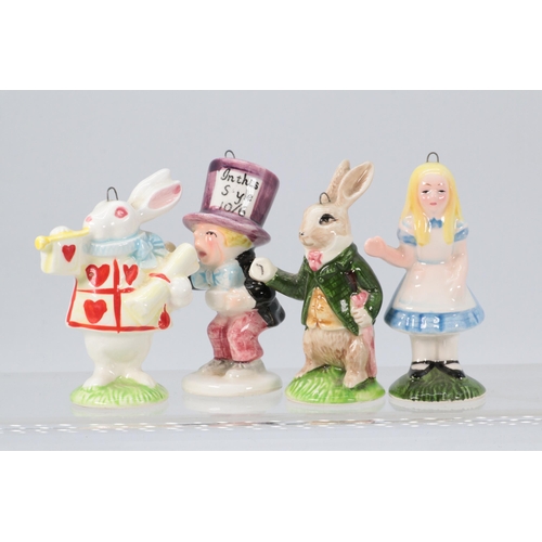 69 - Four Company of Friends 1979 Japanese Alice in Wonderland Christmas Decorations