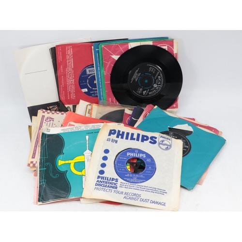 86 - Small selection of vintage and later 45rpm records