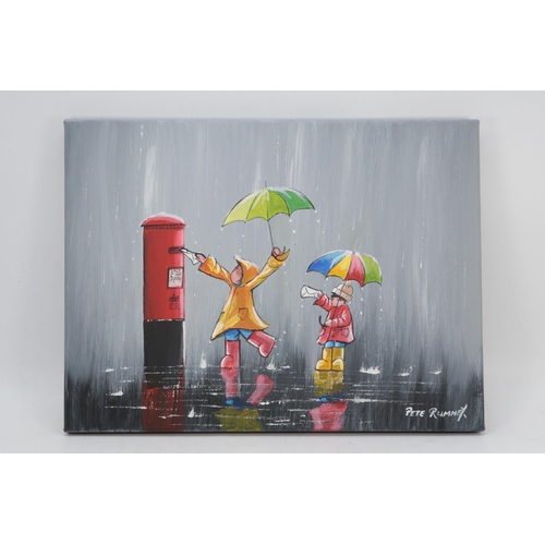 139 - A Pete Rumney on canvas 