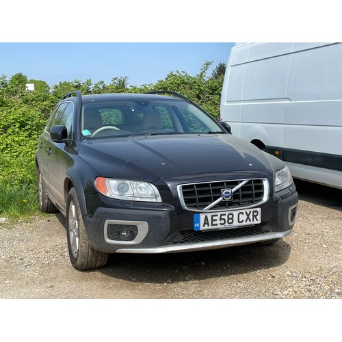 1B - Volvo 2009 XC70 SE LUX D5A estate car, Diesel, automatic, AE58 CXR, approx. mileage 122K, 2 Keys, V5... 