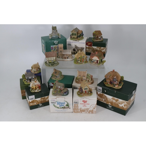 58 - Carton of Lilliput lane models (mostly boxed)