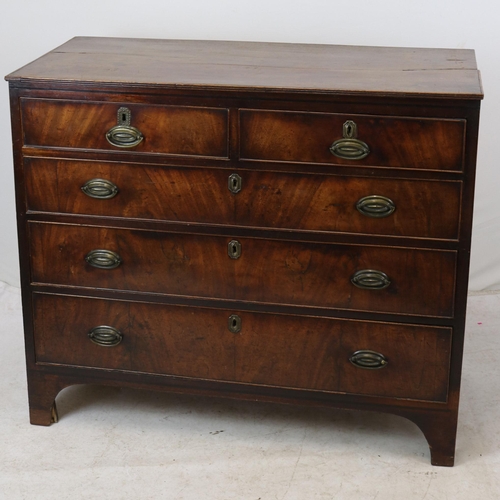 170 - Two over three chest of drawers (inspect) measures approx. 108cm w x 49cm d x 92cm h