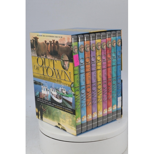 135 - Boxed set of DVDs of Out of Town by Jack Hargreaves