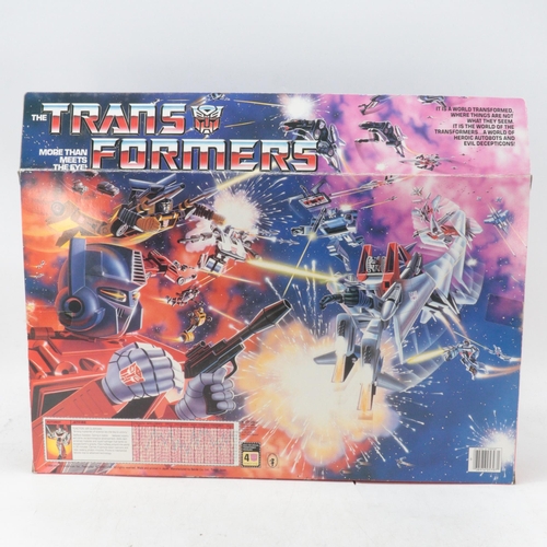 156 - Vintage Transformers, Auto Bot Air Guardian Jetfire complete in original box