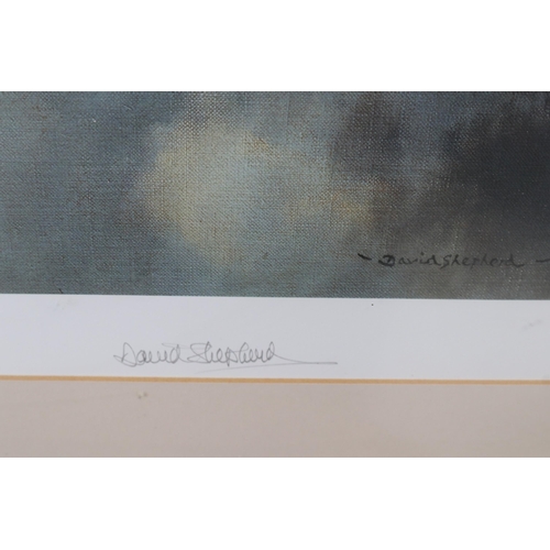 356 - Signed David Shepherd print Immortal hero