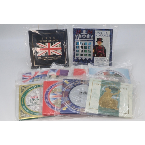 133 - United Kingdom Brilliant uncirculated coin collection 1994-2003