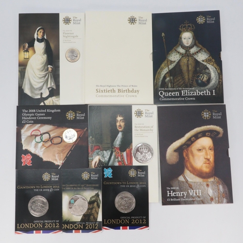 159 - United Kingdom uncirculated coin sets 1998, 2006, 2007 together with 2008 shield of arms set 2007 Di... 