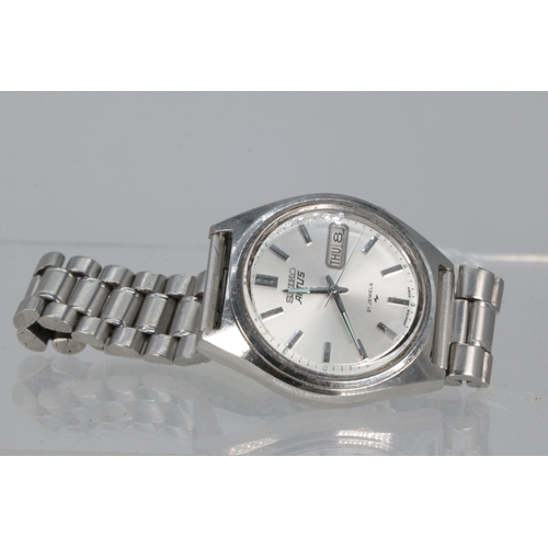 176 - Seiko Actus automatic, 21 jewels, vendor purports it to be in good condition, unchecked by us