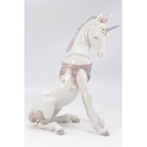 312 - Boxed Lladro Playful Unicorn no 5880