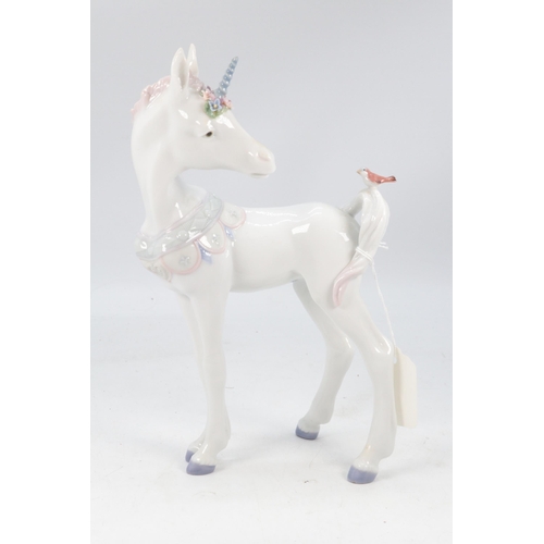 313 - Boxed Lladro Unicorn and Friend no 5995