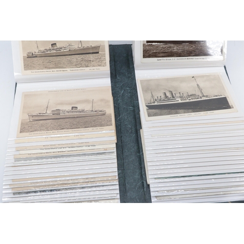 18 - Shipping interest postcards mainly Union Castle line (approximately 120 postcards)