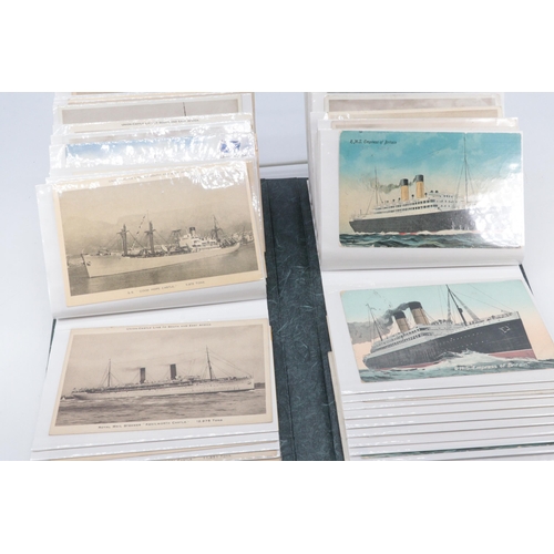 18 - Shipping interest postcards mainly Union Castle line (approximately 120 postcards)