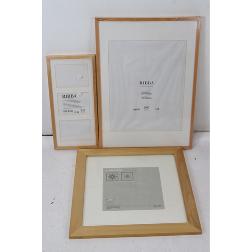 245 - Selection of unused Ikea frames and prints