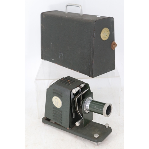 350 - A carton of assorted cameras and movie cameras, to include a Chinon CE4-s with accessories and a New... 