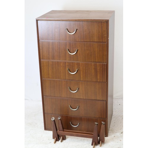 178 - A selection of mid-century furniture to include Meredew 6 drawer chest (approx. 61x46x107cm - withou... 