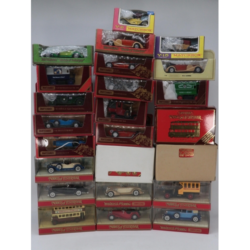 361 - A selection of assorted boxed diecast Matchbox vehicles