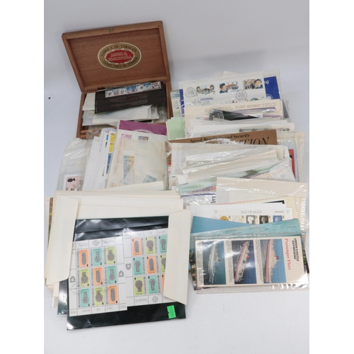 368 - Large selection of Isle of Man, FDCs, mint stamp packs loose assorted etc