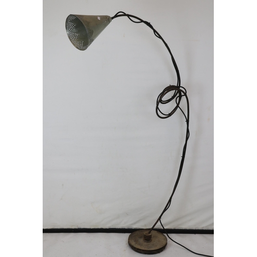 165 - Bespoke industrial style floor lamp TRADE/SPARES/REPAIRS