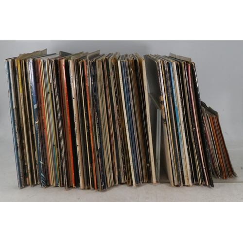 214 - Quantity of records to include Pink Floyd, Genesis (two copies of From Genesis to revelation) Led Ze... 